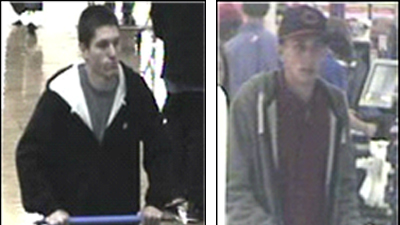Suspects in Walmart theft, Dec. 14